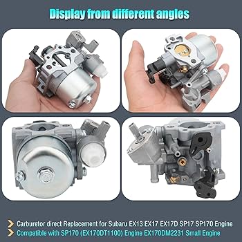 SUBARU 6.0 EX17 PREMIUM 送料込み Amazon.com: EX17 Carburetor for Subaru Robin 6.0HP EX17